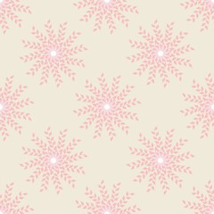 Naklejka na ściany i meble Seamless Pattern With Floral Motifs able to print for cloths, tablecloths, blanket, shirts, dresses, posters, papers.