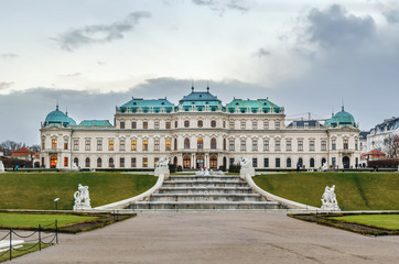 Fototapeta na wymiar Upper Belvedere palace, Vienna, Austria