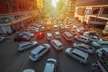 01/22/2020 Myanmar (Burma) Yangon, also known as Rangoon at Colonial times, the largest city of...