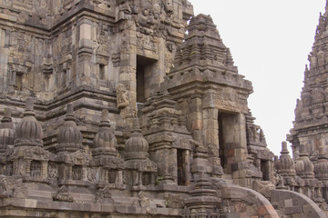 Entrance into tower at Prambanan hindu temple
