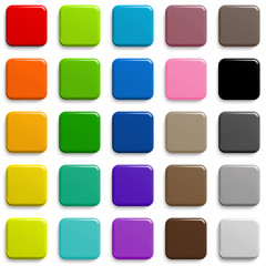Web Buttons Colorful CTA Clipart Image