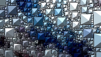 Abstract Colorful Geometrical Artwork,Abstract Graphical Art Background Texture,Modern Conceptual Art,Synthwave Aesthetic Poster Print,3D Rendering