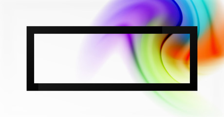 Abstract background, fluid mixing gradient liquid style colors composition. Vector Illustration For Wallpaper, Banner, Background, Card, Book Illustration, landing page