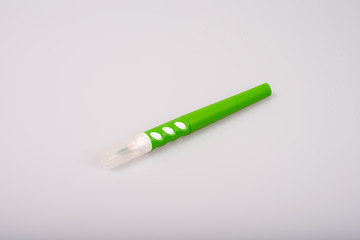 colour marker on white isolated