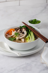 soba noodles with miso