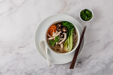 soba noodles with miso
