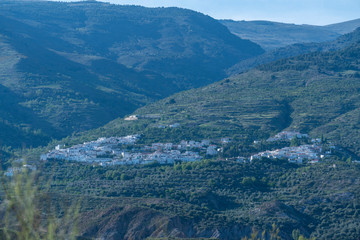 Fototapeta na wymiar village in the Sierra Nevada mountains (Spain) 