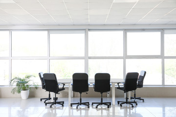 Interior of stylish modern office