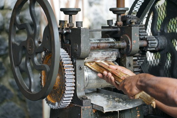 Sugar cane juice machinery