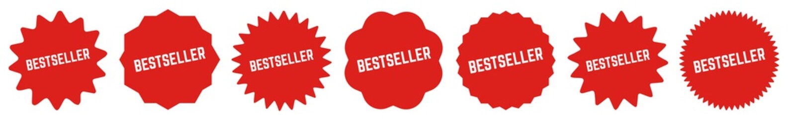 Bestseller Tag Red | Icon | Sticker | Deal Label | Variations