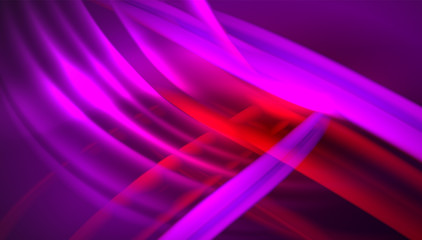Fluid wave lines background. Trendy abstract layout template for business or technology presentation, internet poster or web brochure cover, wallpaper