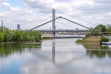 Medienhafen in Düsseldorf, Deutschland