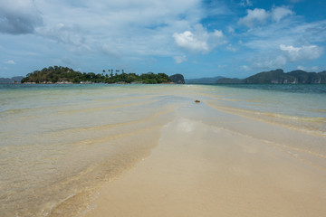 Tropical island in the Philippines