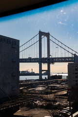 Tokyo skyline and bridge