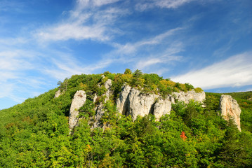 Fototapeta na wymiar Big canyon. Crimea.