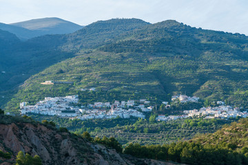 Fototapeta na wymiar village in the Sierra Nevada mountains (Spain) 