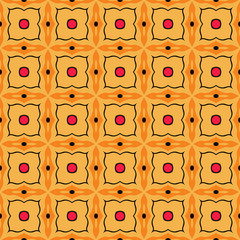 Abstract geometric seamless pattern illustration