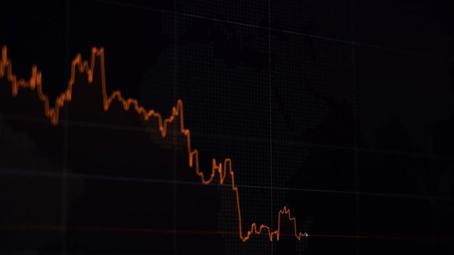 Graph of crypto currency online. Quotes of eth and btc at stock exchange. Stock exchange market chart of ethereum. View at the app on the screen of the laptop or mac