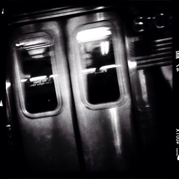 Doors Of Subway Train