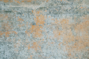 Abstract texture of rusty metal close up