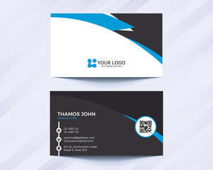 Fototapeta premium Corporate creative business card design template