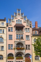 Obraz premium Traditional German architecture building in Munich