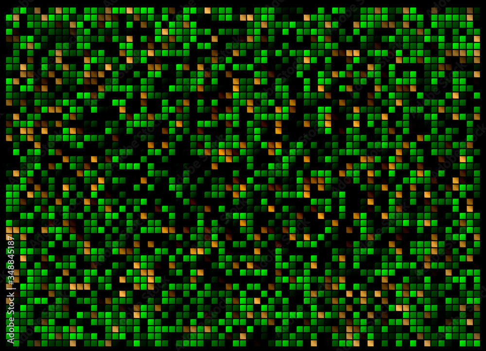 Poster modern computer techno background. abstract pixel background for web design.
