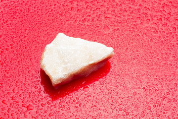 Small stones on background