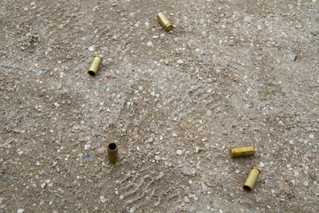 multiple spent cartridges