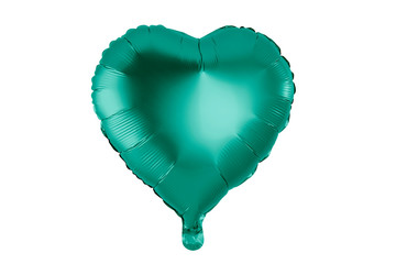 palloncino cuore verde