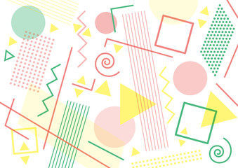 楽しい雰囲気の抽象背景