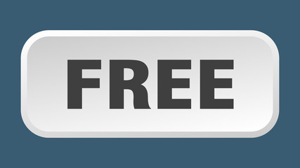 free button. free square 3d push button