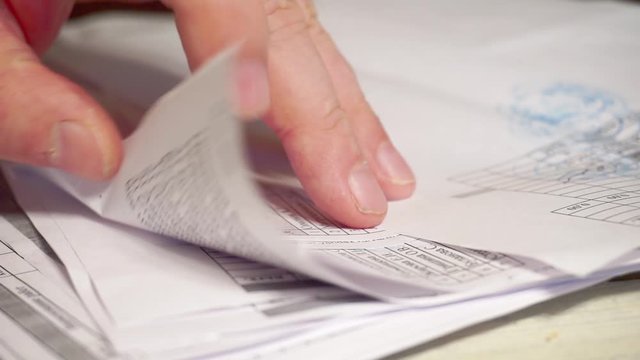 business concept.stamping paper documents with a seal