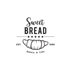 Fototapeta premium Creative Bakery Concept Logo Design Template, Badges