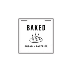 Creative Bakery Concept Logo Design Template, Badges