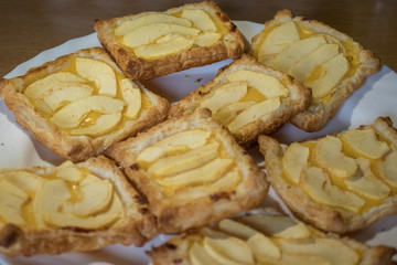 Tarta de manzana hecha en casa 
