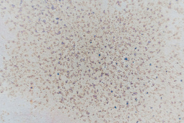 Abstract texture of rusty metal close up