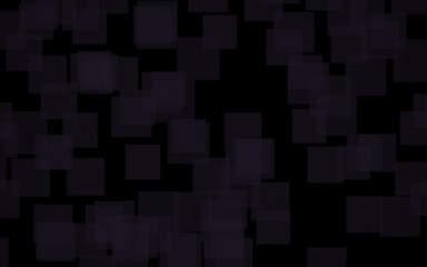 Black abstract background. Backdrop with grey squares. 3D illustration