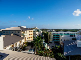Camana Bay, elevated view, George Town, Grand Cayman, Cayman Islands