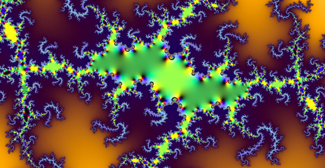 abstract colorful background with ornaments