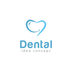 Dental Concept Logo Design Template