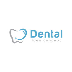 Dental Concept Logo Design Template