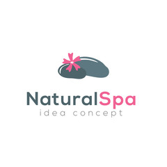 Spa Beauty Concept Logo Design Template