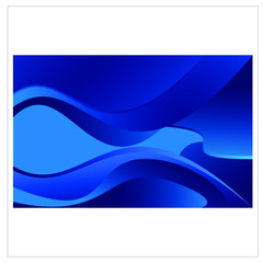Abstract blue background.  science, futuristic, energy technology concept.  Trendy, fashion computer art.