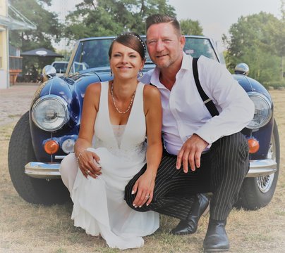 Hochzeit mit Austin Healey
