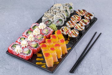 sushi rice from a Japanese restaurant