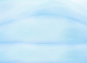 Blue rays light gradient empty studio room backdrop wallpaper abstract background blurred. use for showcase or product your. copy space for text