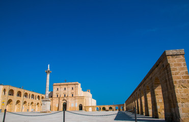 Obraz premium Sanctuary of Santa Maria di Leuca, Salento, Apulia, Italy
