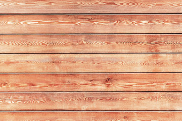 Fototapeta premium Vintage background with the natural brown color of the wooden slats. Old wooden batten