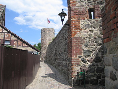 Mauern und T&uuml;rme Stadtmauer Templin in der Uckermark